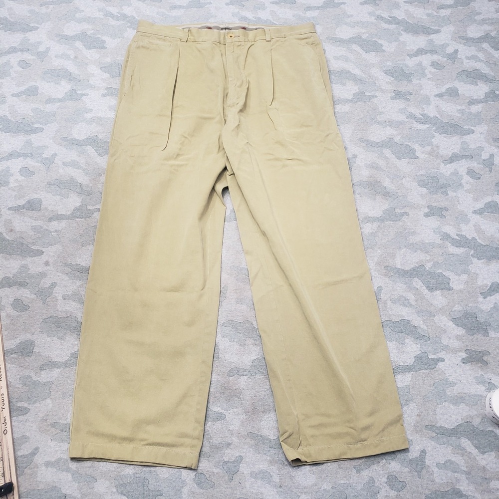 Tommy Bahama Pants Mens 35 Tan Pockets Straight Leg Casual